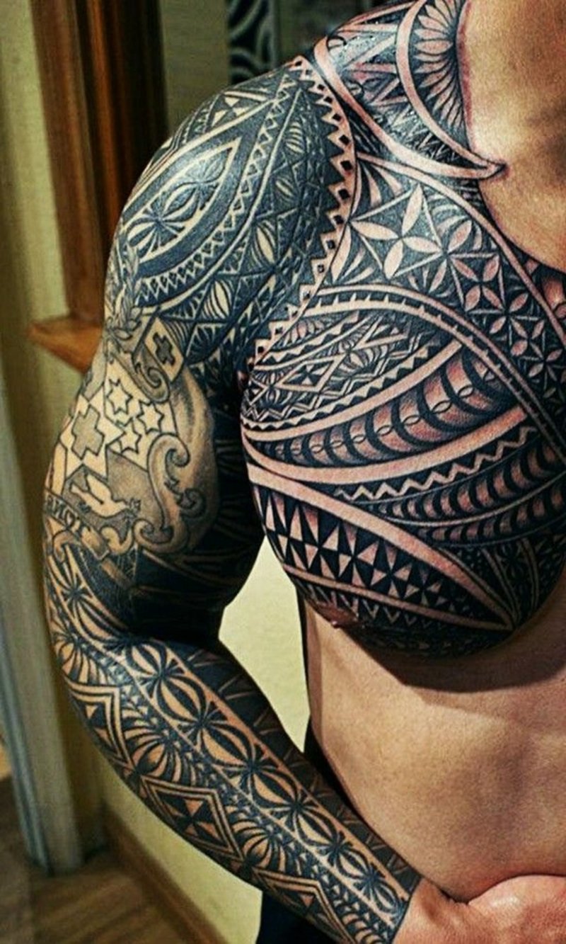 Samoa tatovering ekstrem polynesisk tatovering