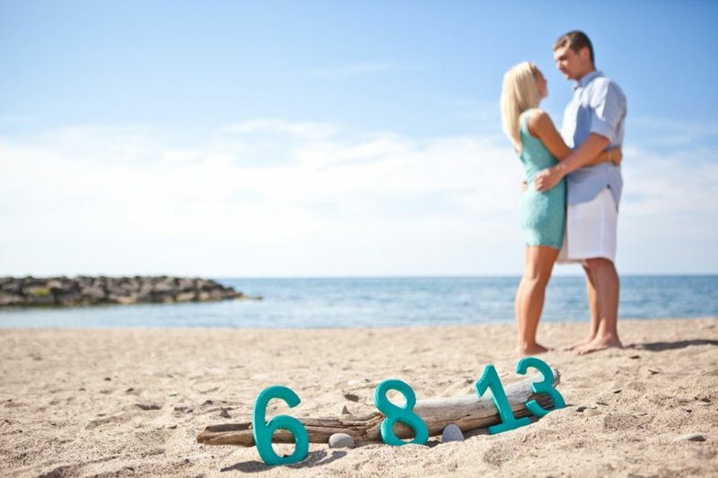 מסור חוף למספרי תאריכי חתונה