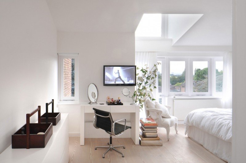 moderne soverom design interiørdesign ideer hvit veggdesign lyse farger