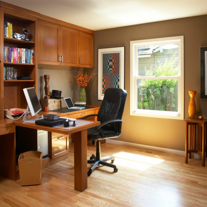 Organizační systém kancelářského nábytku v nápadech na kancelářský stůl