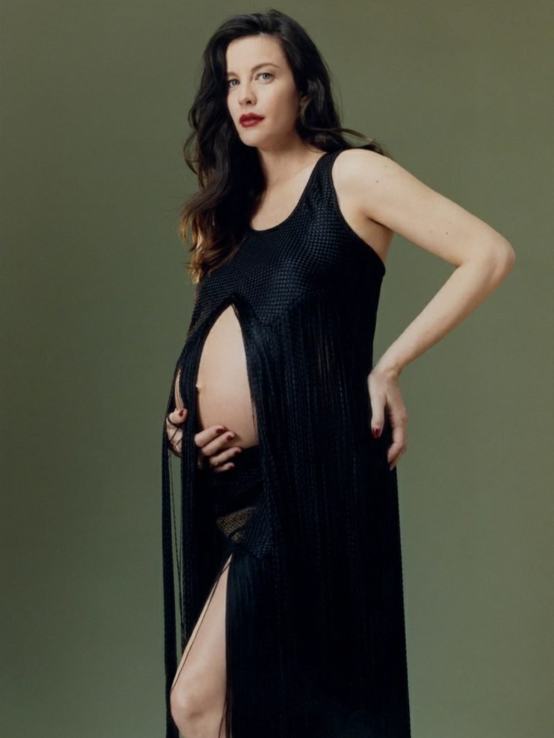 Fotografování těhotenství Liv Tylor