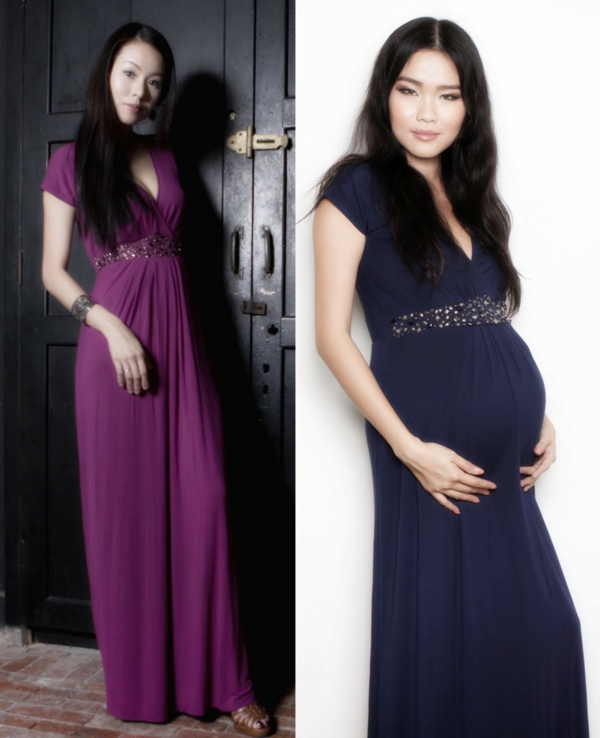 אופנה בהריון שמלות הריון חגיגיות אופנת הריון