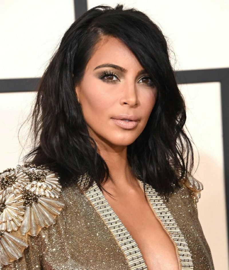 Frisyrer 2016 Langt hår Kim Kardashian