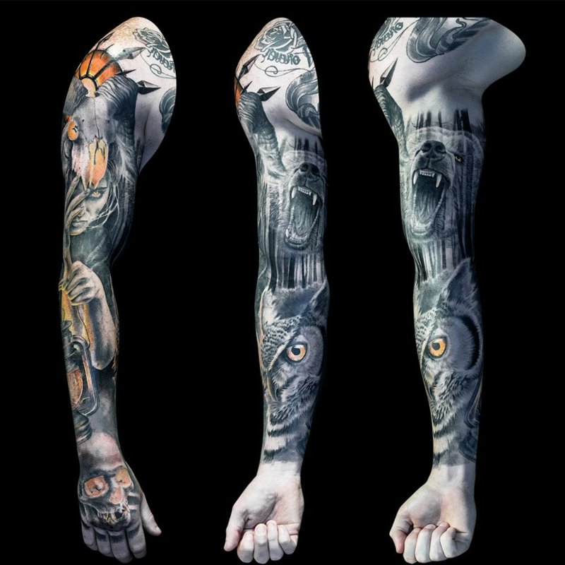 Návrhy tetování rukávů pro muže