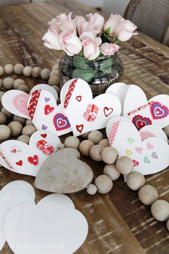 Hvordan designe de beste Valentinsdagskortene 14. februar med washi -tape og klistremerker