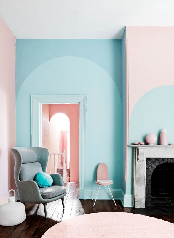 Hvordan velge riktig pastellveggfarge for ditt hjem rosa og blå vegger pasteller
