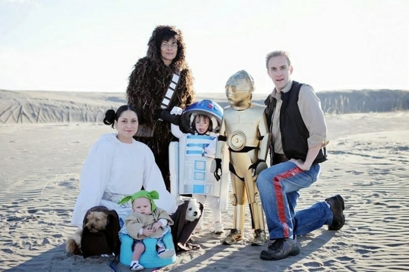 Rodina kostýmů Star Wars