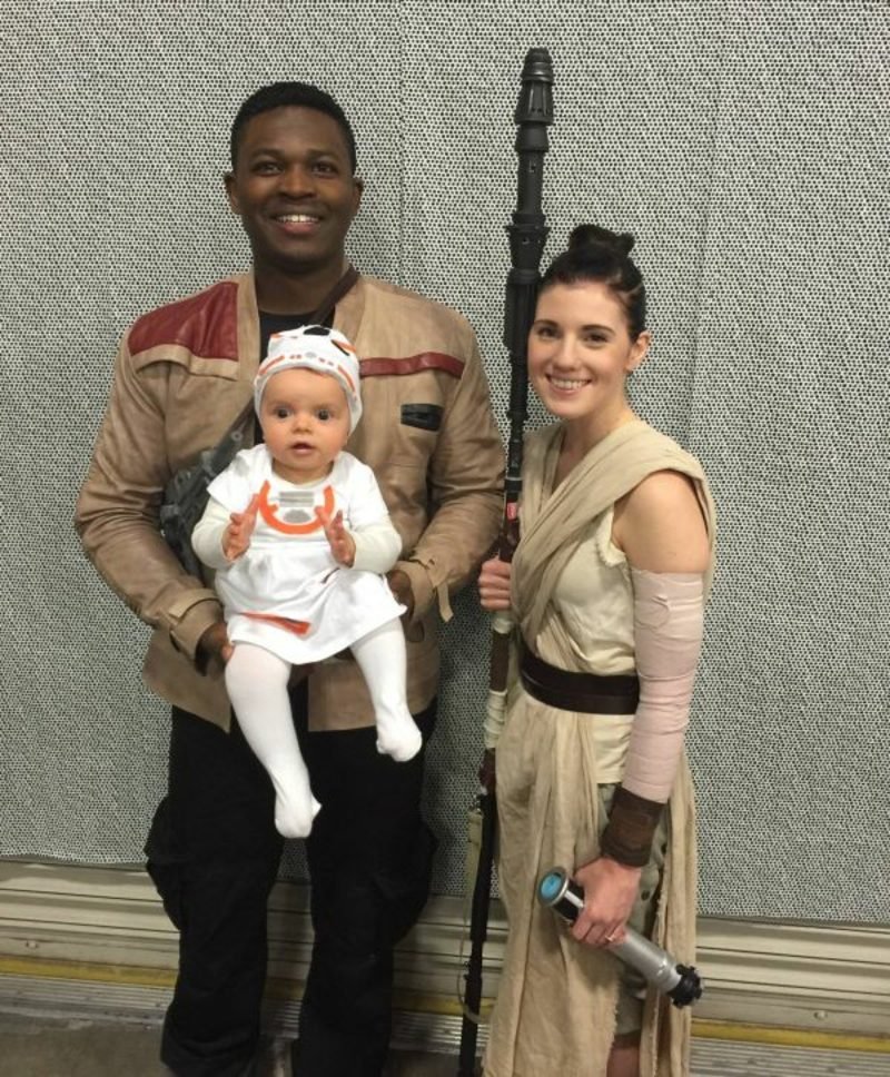 Rodina kostýmů Star Wars, dítě Finna Reye