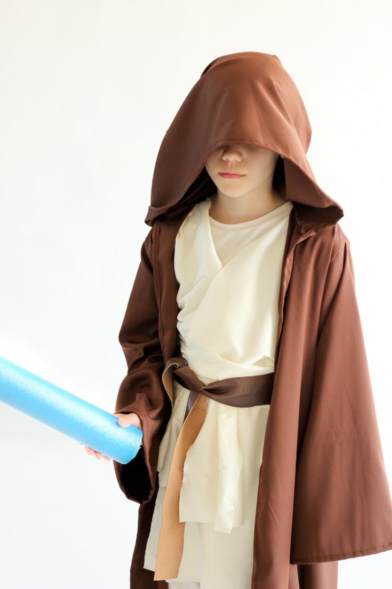 Kostým Star Wars dětský světelný meč Jedi