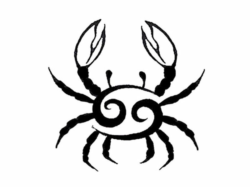 zodiac-tattoo-Black-Cancer-Zodiac-Tattoo-Design-Idea