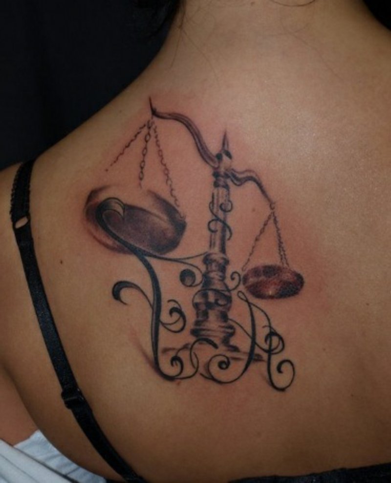 zodiac tattoo libra