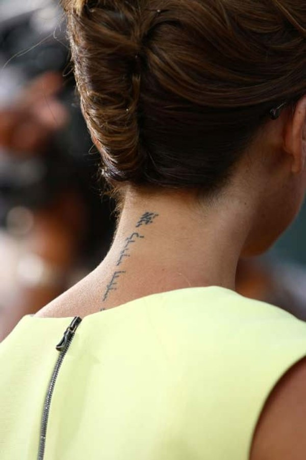 victoria neck tattoo tattoo on neck font