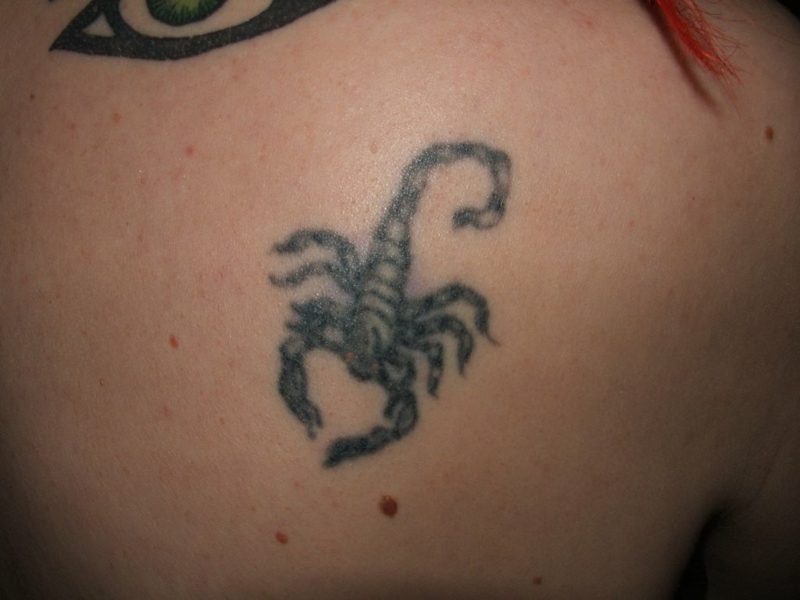 tatovering stjernetegn skorpionen