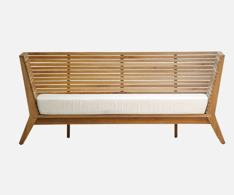 teak møbler designer benk