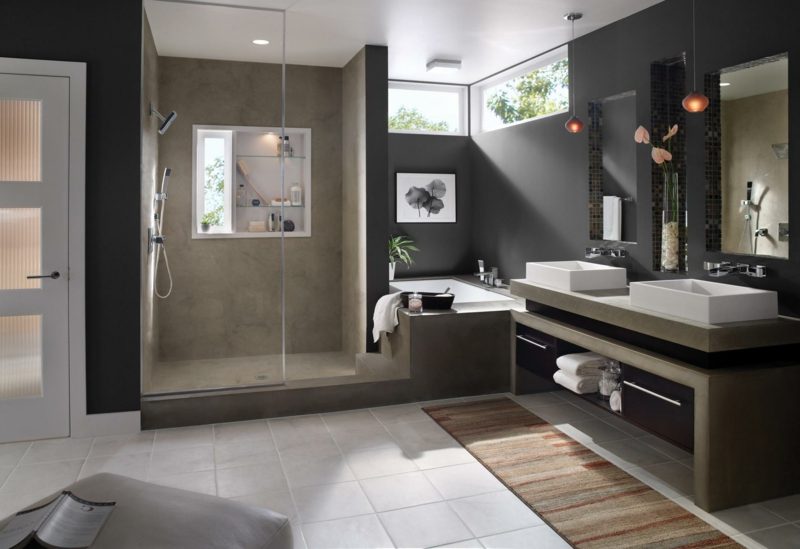 luxusní designová koupelna