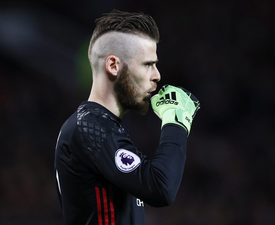 David De Gea με undercut - περισσότερες φωτογραφίες μπορείτε να βρείτε εδώ!