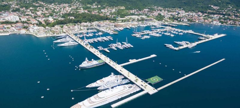 De beste feriedestinasjonene 2019: Port i Montenegro