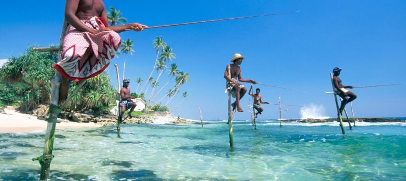 De beste feriedestinasjonene 2019: fiske i Sri Lanka
