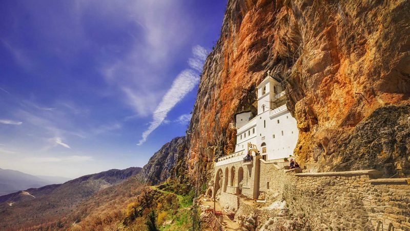 De beste feriedestinasjonene 2019: Kirke i steinene i Montenegro