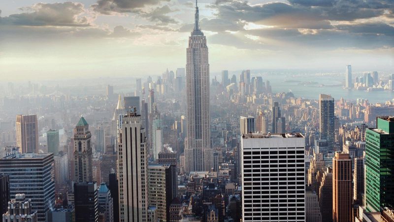 USA okružní cesta Empire State Building