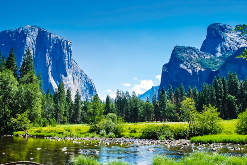 USA zpáteční Yosemite