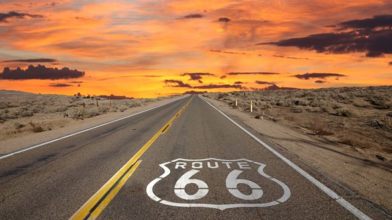 USA okružní cesta Route 66
