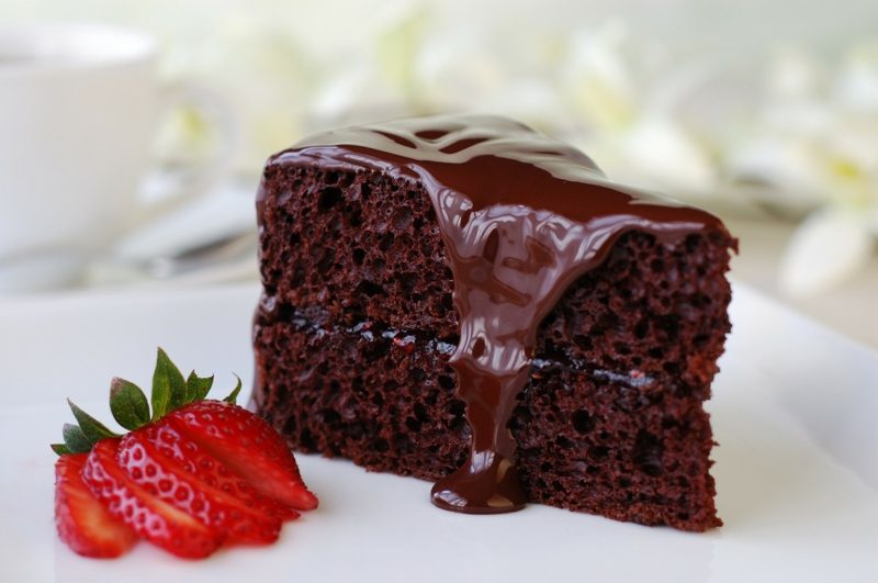Κέικ χωρίς αυγό και γάλα vegan κέικ σοκολάτας
