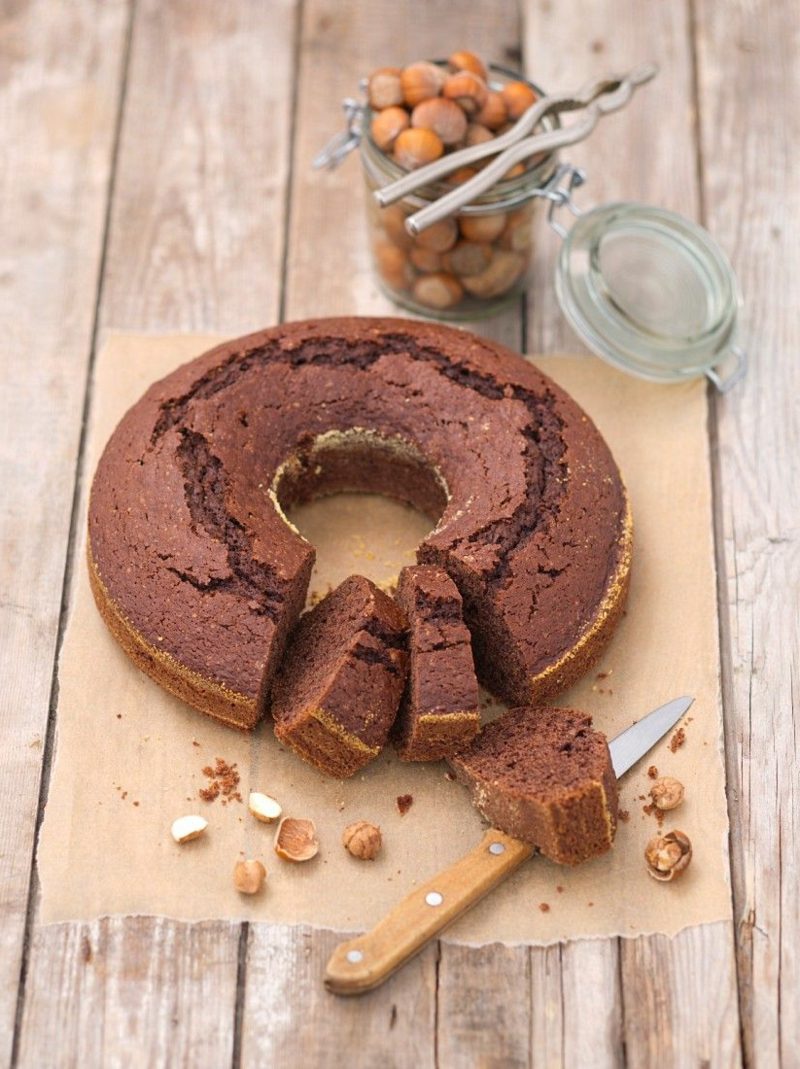 Vegan Chocolate Nut Cake