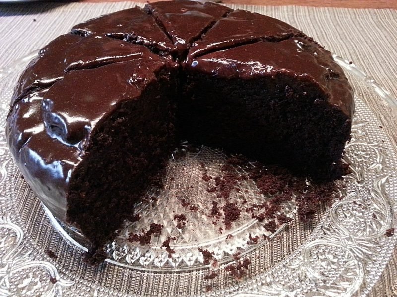 εύκολες συνταγές vegan κέικ με σοκολάτα
