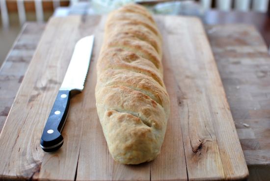 Brødoppskrift med gjærbakst Hvitt brød Bake franskbrød