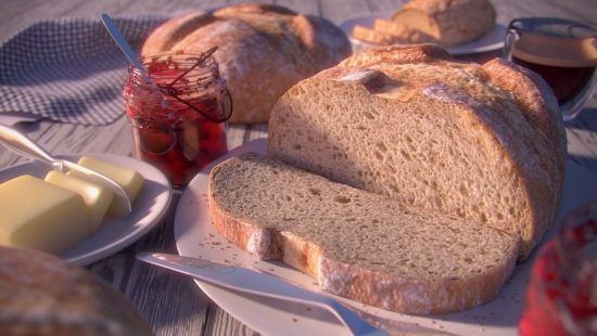 Frokostbrød hvitt brød baker brød oppskrift med gjær