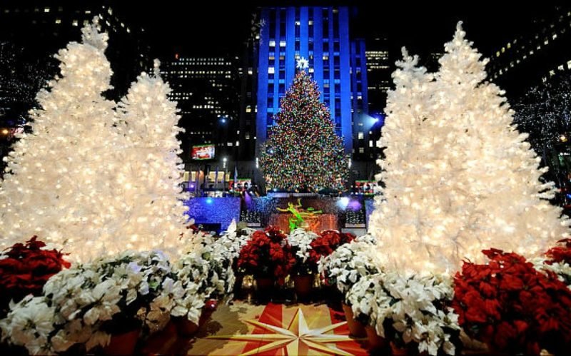 עץ רוקפלר של חג המולד בניו יורק