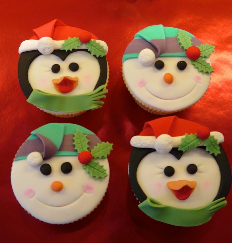 vánoční cupcakes cupcakes