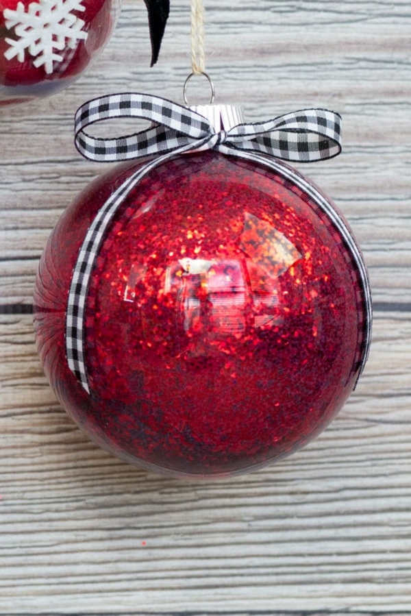 μπερδέματα χριστουγεννιάτικες μπάλες ιδέες πλαστικής μπάλας διακοσμητικά χριστουγεννιάτικα διακοσμητικά