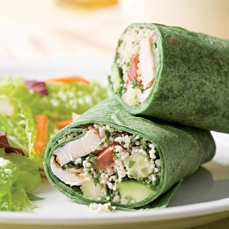 Wraps er et kulinarisk høydepunkt for en piknik, hagefest, frokost eller en rask kontorsnack.