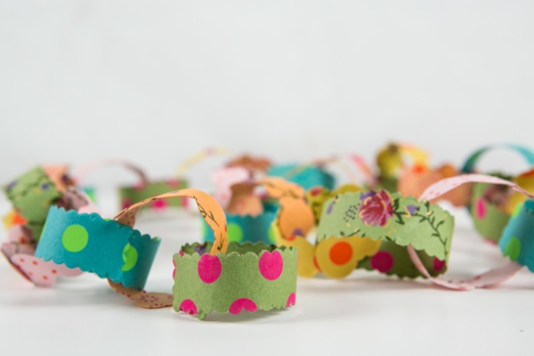 tinker garland classic chain garland farget papir