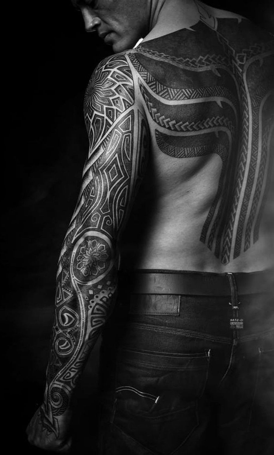 Viking tatovering tribal