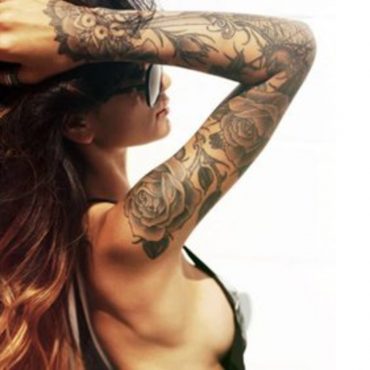 80 feminine Vollarm-Tattoos
